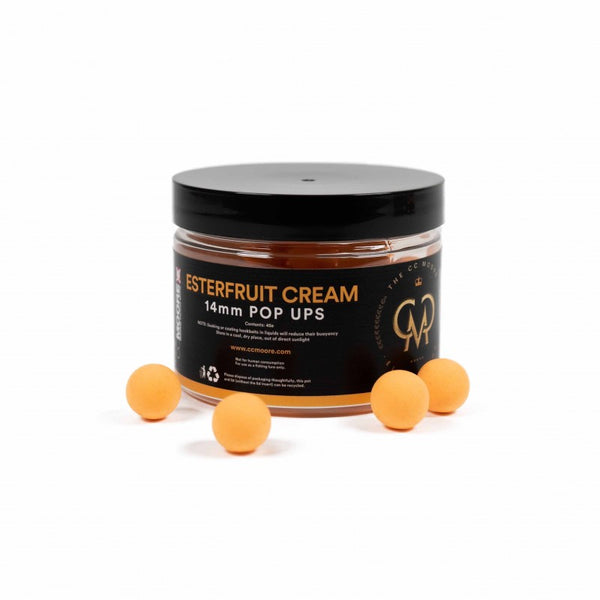 CCMoore Esterfruit Cream Pop Ups (Elite Range) 18mm (25)	1 pot