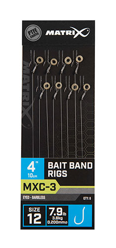 Matrix MXC-3 Bait Band Rigs 10cm/4ins