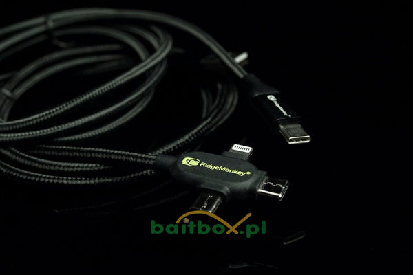 RidgeMonkey Vault USB-A to Multi Out Cable 2m