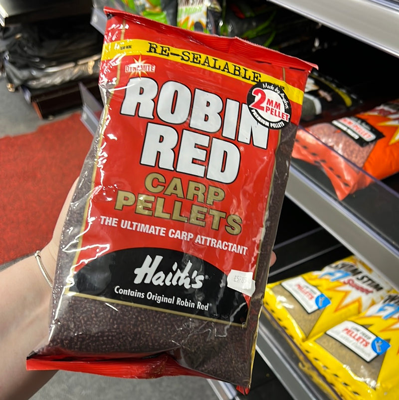 Dynamite Baits Robin Red Pellets - 2mm 900g
