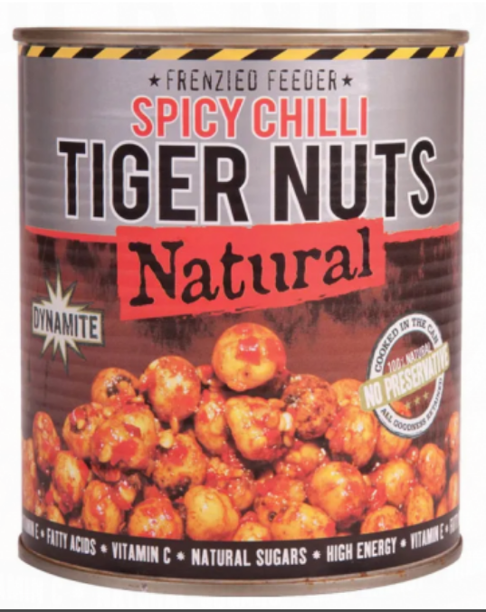Dynamite Baits Frenzied Chilli Tiger Nuts Can - 800g