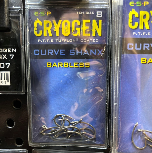 ESP Cryogen Curve Shanx Hooks B'less Size 8