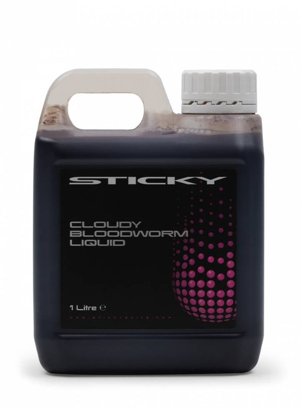 Sticky Baits Cloudy Bloodworm Liquid 1Ltr Jerry