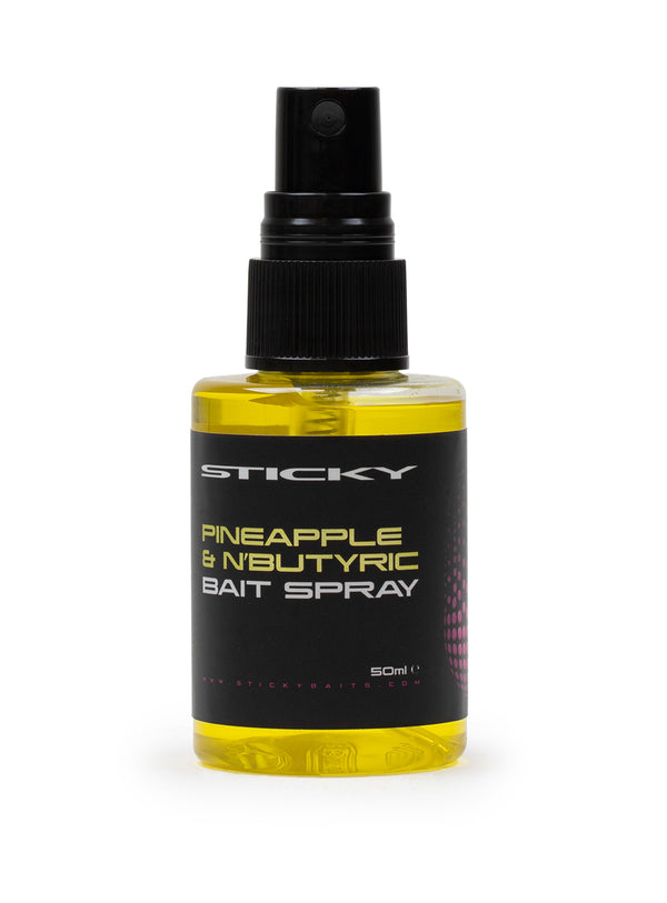 Sticky Baits Pineapple & N'Butyric Bait Spray 50ml Spray