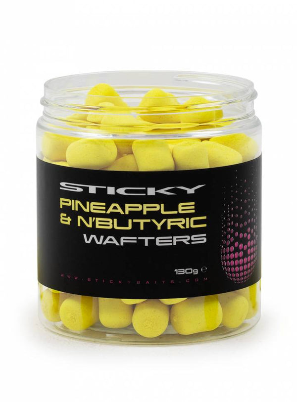 Sticky Baits Pineapple & N'Butyric Wafters 130g Pot