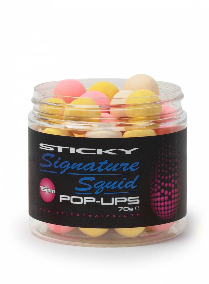 Sticky Baits Signature Pop-Ups 14mm - Mixed 70g Pot