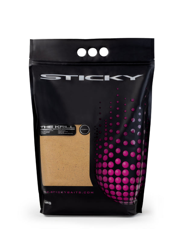 Sticky Baits The Krill Base Mix with Liquids 5kg Bag