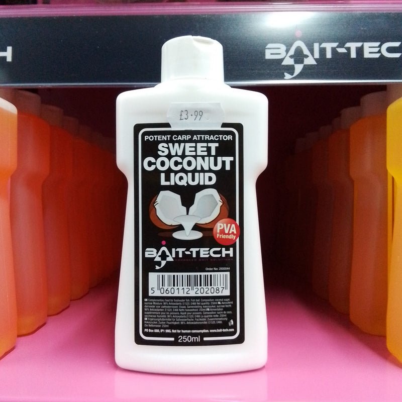 Bait-Tech Liquid Sweet Coconut (250ml)