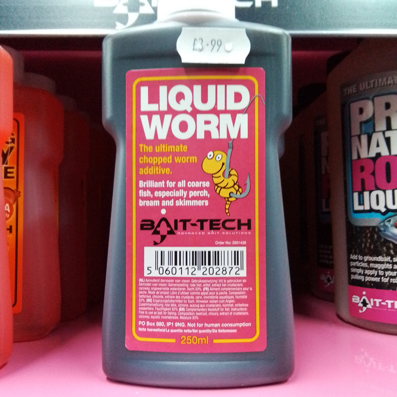 Bait-Tech Liquid Worm (250ml)