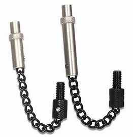 Black Stainless Chain with Adaptor Long
