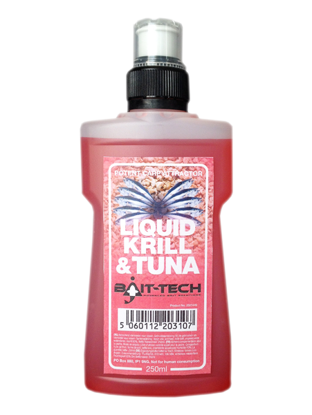 Bait-Tech Liquid Krill & Tuna (250ml)