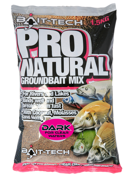 Bait-Tech Pro Natural Dark Groundbait 1.5kg