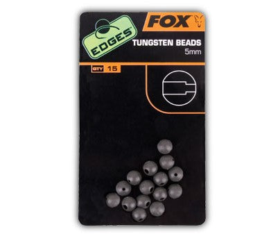 FOX Edges 5mm Tungsten beads  X 15