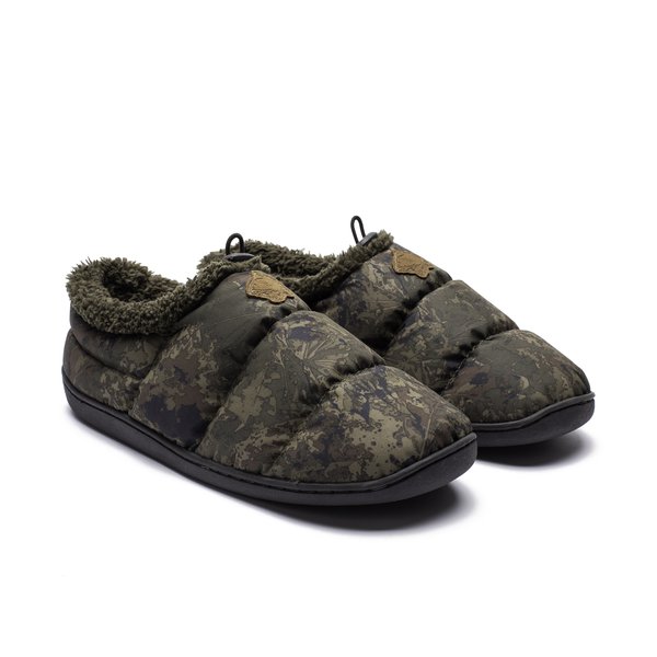 NASH Camo Deluxe Bivvy Slippers - Size 7