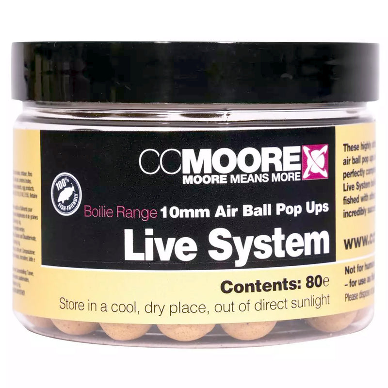 CCMoore Live System Air Ball Pop Ups 10mm (80)