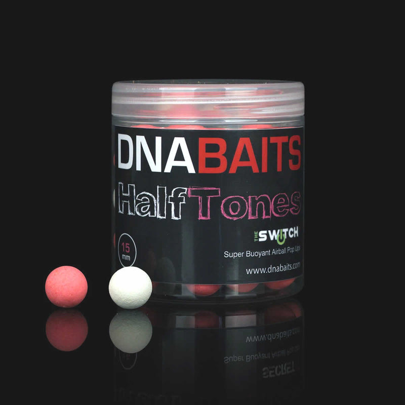 DNA THE SWITCH HalfTones (Mixed pink and white) 12mm FLUORO Pop Ups 200ml