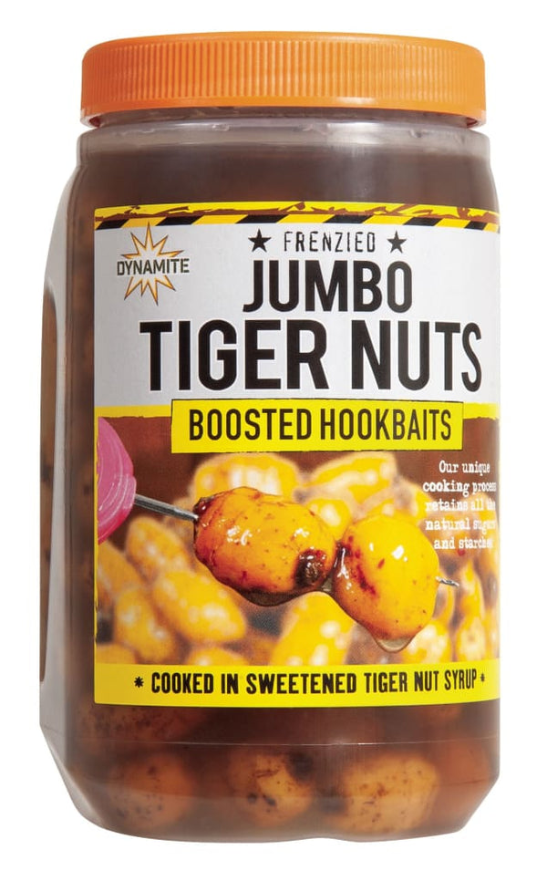 Dynamite Baits Frenzied Jumbo Tiger Nuts Boosted Hookbaits 500ml
