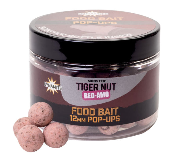 Dynamite Baits Monster Tiger Nut Red-Amo Foodbait Pop-Ups 12mm