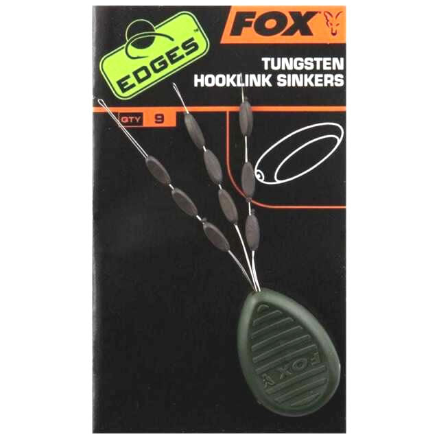 FOX Edges Tungsten Hooklink Sinkers x 9