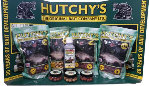 Hutchy's 1kg 14mm Boilies - Bloodworm, Grub, RSI, Monster Crab