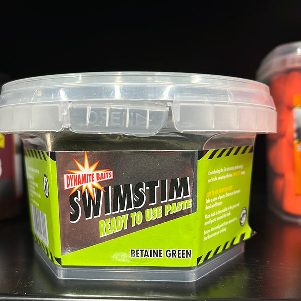 Dynamite Baits Swim Stim - Green Ready Paste  pots