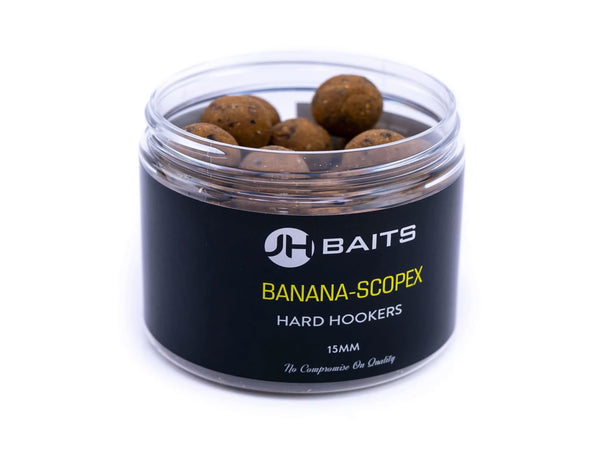 JH Baits Banana-Scopex Hard Hookbaits 15mm