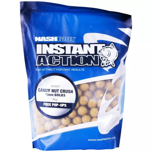 NASH Bait CANDY NUT CRUSH Boilies 12mm 1kg