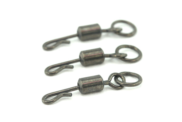 Thinking Angler PTFE  SIZE 8 RING QUICK LINK SWIVELS (10) 